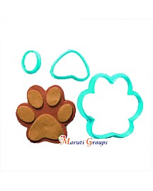 Dog Paw cookie cutter - Build it Cookie Cutter