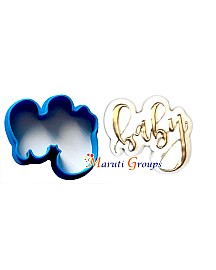 Baby Text Outline Cookie Cutter