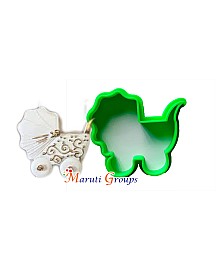 Baby Clothes Pram Outline Cookie Cutter