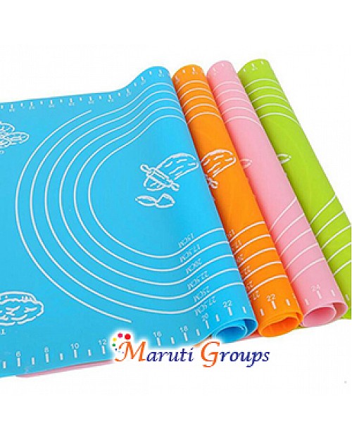 Silicone Baking Mat with Measurements, Pastry Rolling Mat, Cooking Mat Professional Non Stick Liner for Making Cookies, Macarons,Bread and Pastry