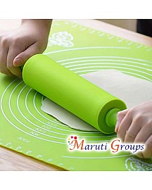 Silicone Rolling Pin - 22.5cm - Green