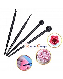 4pcs Flower Modelling tool Fondant  Set Gum Paste for Cake Decorating - Baking tool