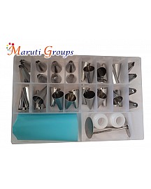 144pc Stainless steel Nozzle Set