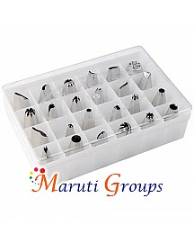 24pc Stainless steel Nozzle Set