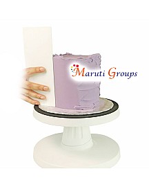 Tall Plain Scrapers Food Grade Acrylic Cake Scraper