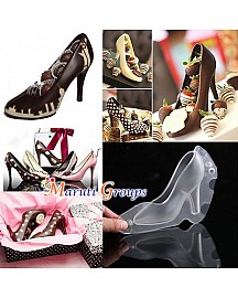 Polycarbonate High Heel Shoes - Medium Chocolate Moulds - Bakeware - Cake Decorating