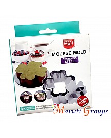 Flower Mousse Mold 3pc Set