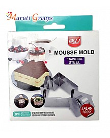 House Mousse Mold 3pc Set