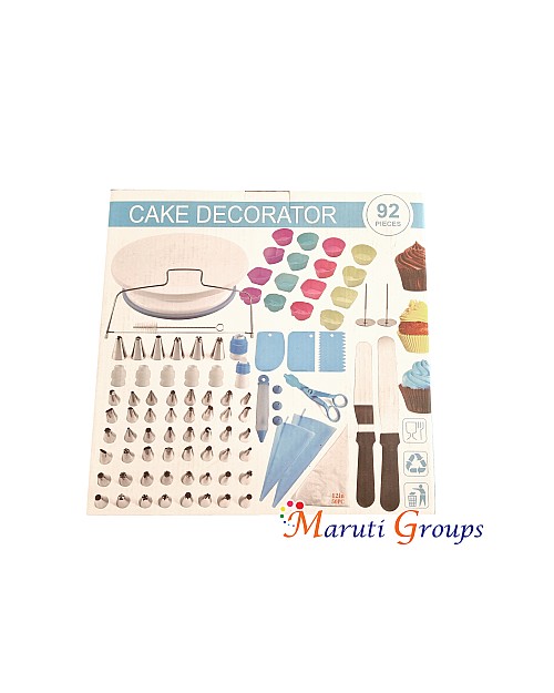 92pc Cake Decorator Set - Baking Tools for Cake Decorating