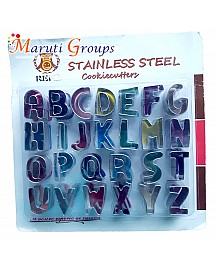 Stainless Steel Alphabet Cutters 