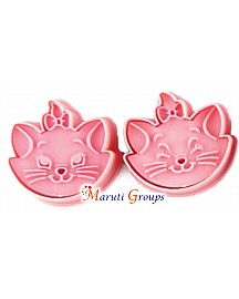 2pcs Marie Cat Cookie Cutter Set