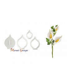 Arum Lily Cutter & Embosser Set | Fondant, Sugarcraft, Cake Decorating