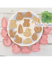 Baby shower Cookie and Press Cutter 