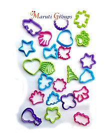 Mix Shape Cookie Cutter Set (24 Pieces) – Perfect for Baking & Decorating