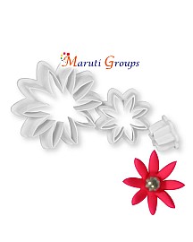 Daisy Flower Cookie Cutter Set – 3 Sizes (2cm, 3.8cm, 6.1cm)