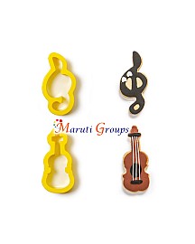 Clef of G and violin Cookie Cutter - Ck115