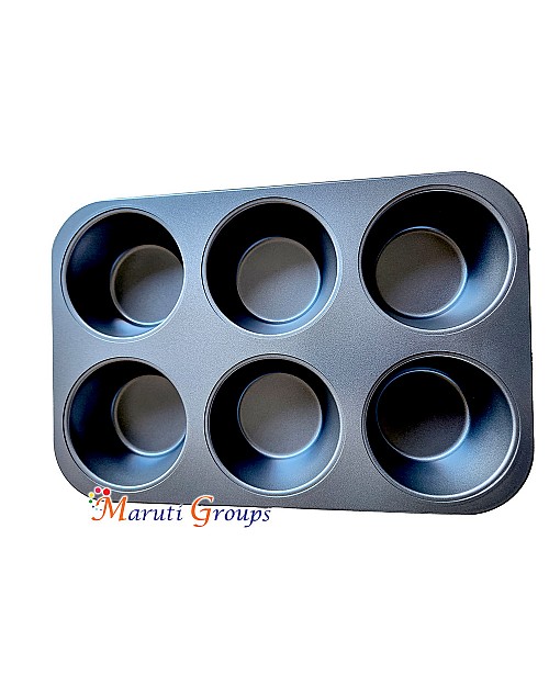 Jumbo Muffin Baking Tray / Baking Pan - 32cm x 22cm