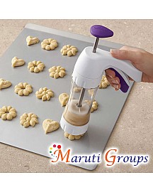 Biscuit Press And Icing Gun For Cake Decorating