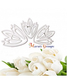 3pc Tulip Flower Plunger Cutter