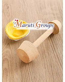 Wooden Tart Press Cutter / Pastry Tart Presser