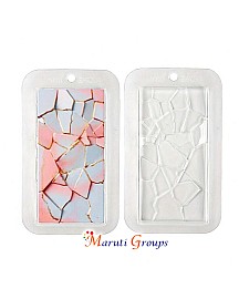 Cracked Chocolate Plastic Chocolate Mold Cake Decorating Tools Molds - Cake Decorating