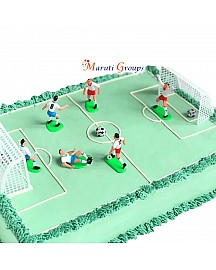 Soccer Players / Football Cake Topper for Football Birthday Party Cake Decoration Supplies