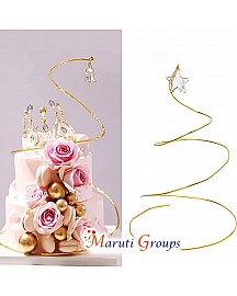 Star Cake Topper Decoration 