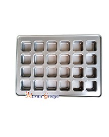 Non-Stick 24-Cavity Square Pan / Tray