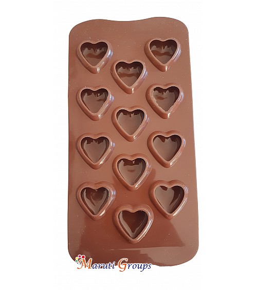 Heart Chocolate Silicone Mold 