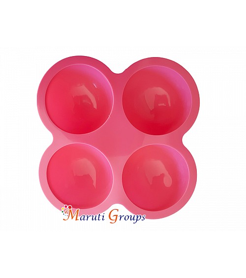 Half Sphere Chocolate Silicone Mould - 8cm Diameter