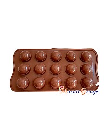 Half Sphere Chocolate Silicone Mould - 3cm diameter 