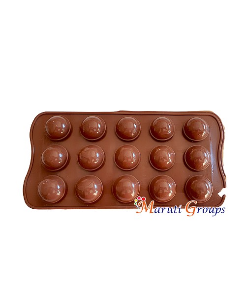 Half Sphere Chocolate Silicone Mould - 3cm diameter 