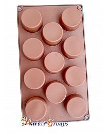 Cylinder Chocolate Silicone Mould 