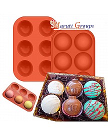 Half Sphere Chocolate Silicone Mould 