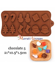 Christmas Chocolate Silicone Mould 