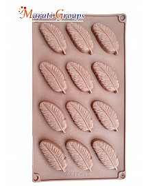 Feather Shape Chocolate Silicone Mould 