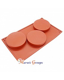 Half Cylinder Chocolate Silicone Mould 