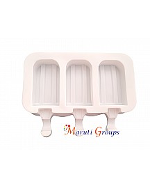 4 Cavity Ice-Cream mould with sticks / Popsicle 