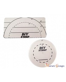 Pick-up Pad Round and Rectangle for DIY Stamps (sweet stamp) fondant for Cake Decorating 