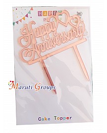 Happy anniversary Cake Topper for cake decorating 