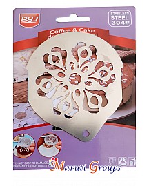 Flower Stainless Steel Stencils For Cake Decorating