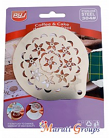 Flower Stainless Steel Stencils For Cake Decorating