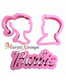 Barbie Cookie Cutter Set