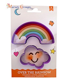 Cloud & Rainbow Cookie Cutter