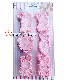 Easter Egg - Rabbit, Bunny Cookie cutter set