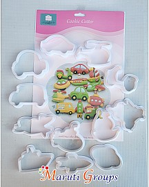 Vehicle, Cars, Transport Cookie cutter set