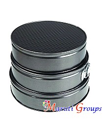 3pc Round Baking tray