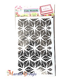 Cake Stencils for Cake Decorating Size : 7.5cm x 11.5cm - Design - 1