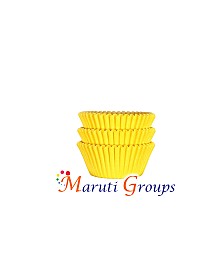 1000pc Cupcake Paper / Cupcake Wrapper -10.5cm Yellow Color