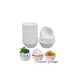 1000pc Cupcake Paper / Cupcake Wrapper -10.5cm White Colors